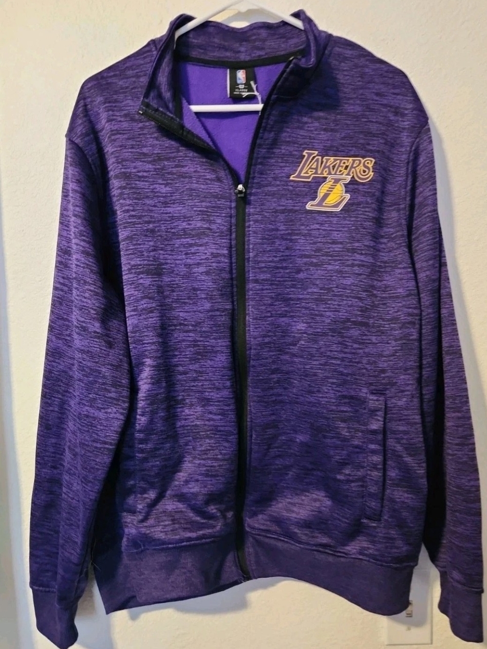 NBA Purple Fleece Pullover - X-Large